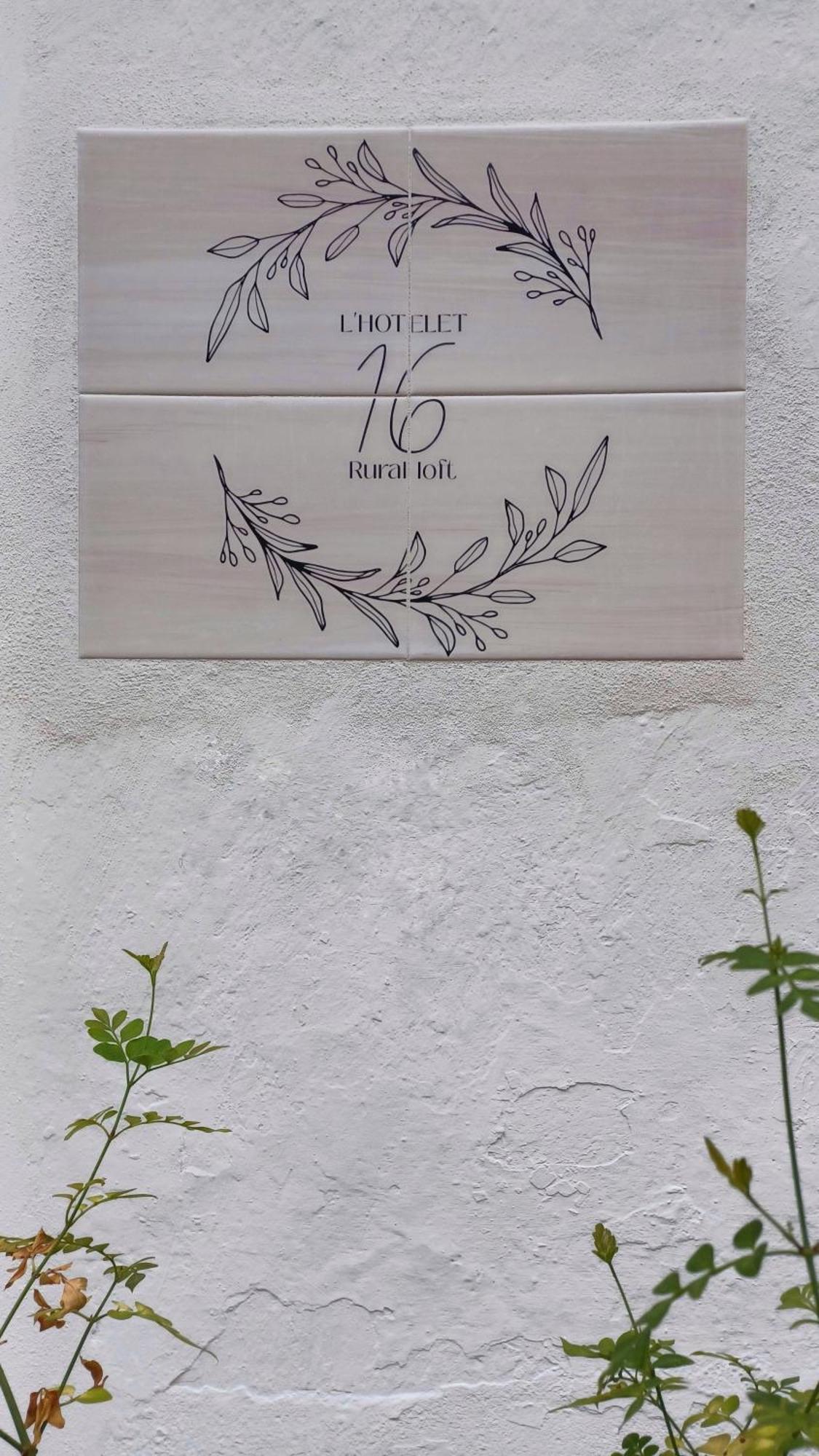 L'Hotelet 16 Rural Loft Bárig 外观 照片
