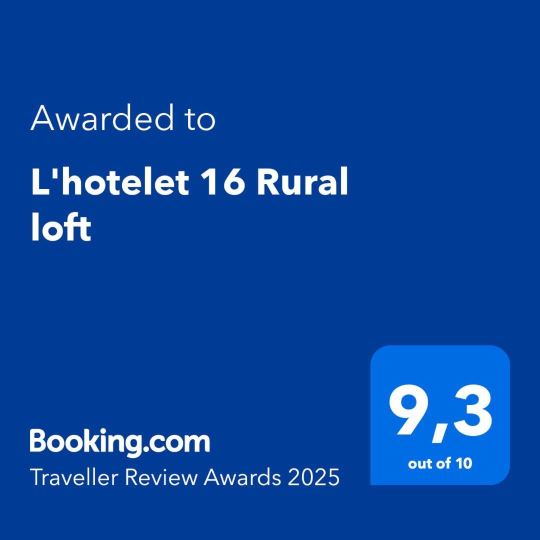 L'Hotelet 16 Rural Loft Bárig 外观 照片